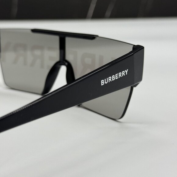 NEW BURBERRY BE4291 3001/G UNISEX SHIELD SUNGLASSES BURBERRY - Picture 9 of 12